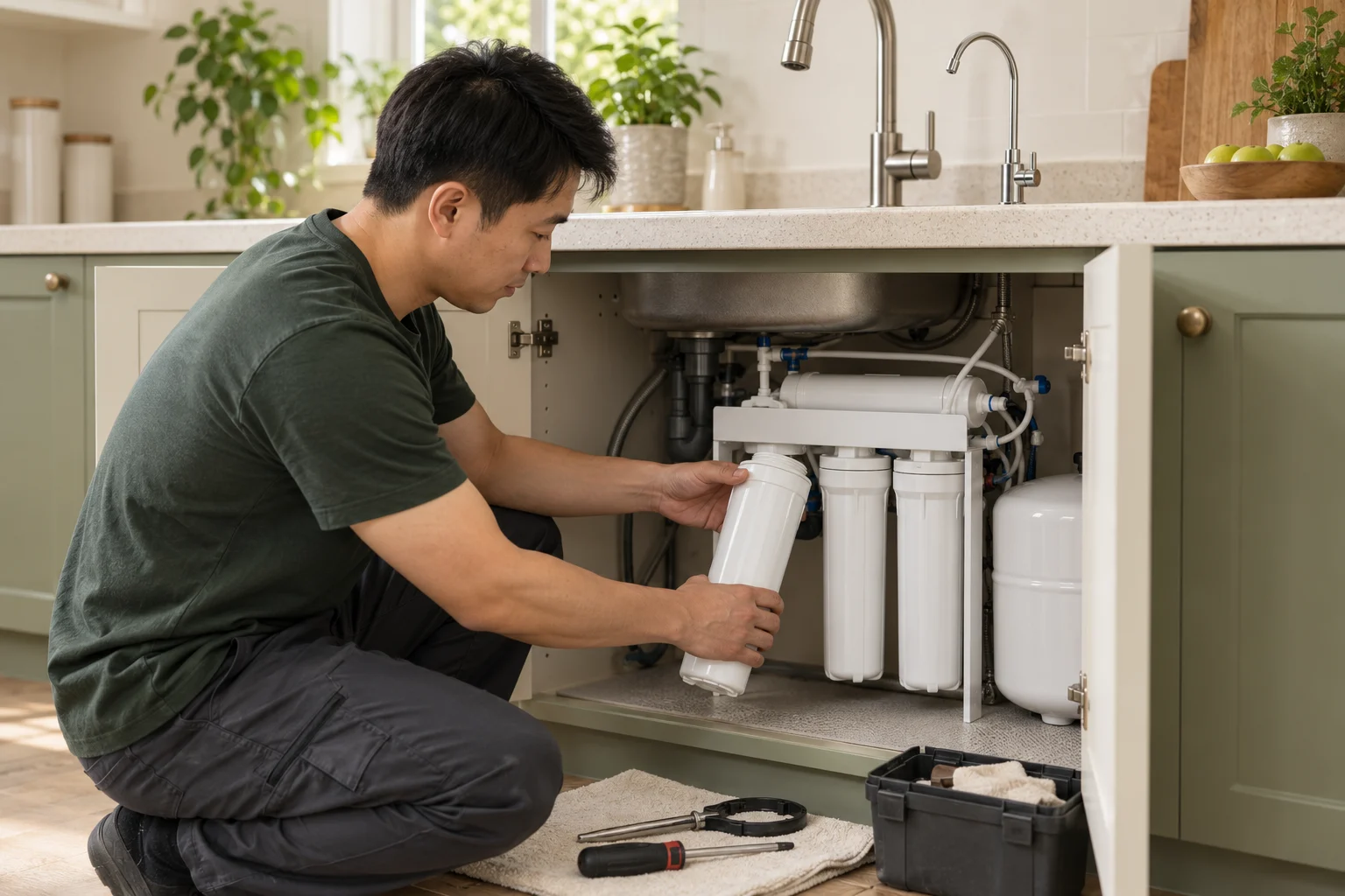 净水器安装服务场景